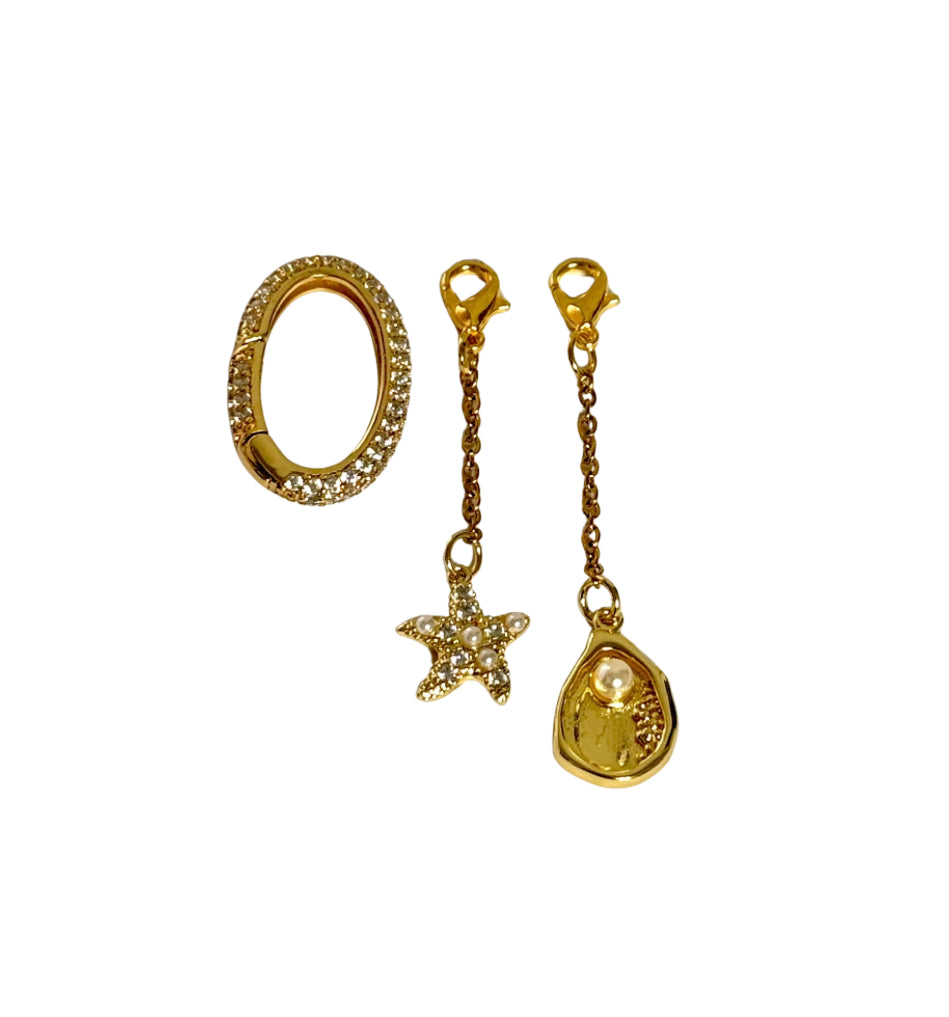 Glamorized Gold Bikini Charm Sets