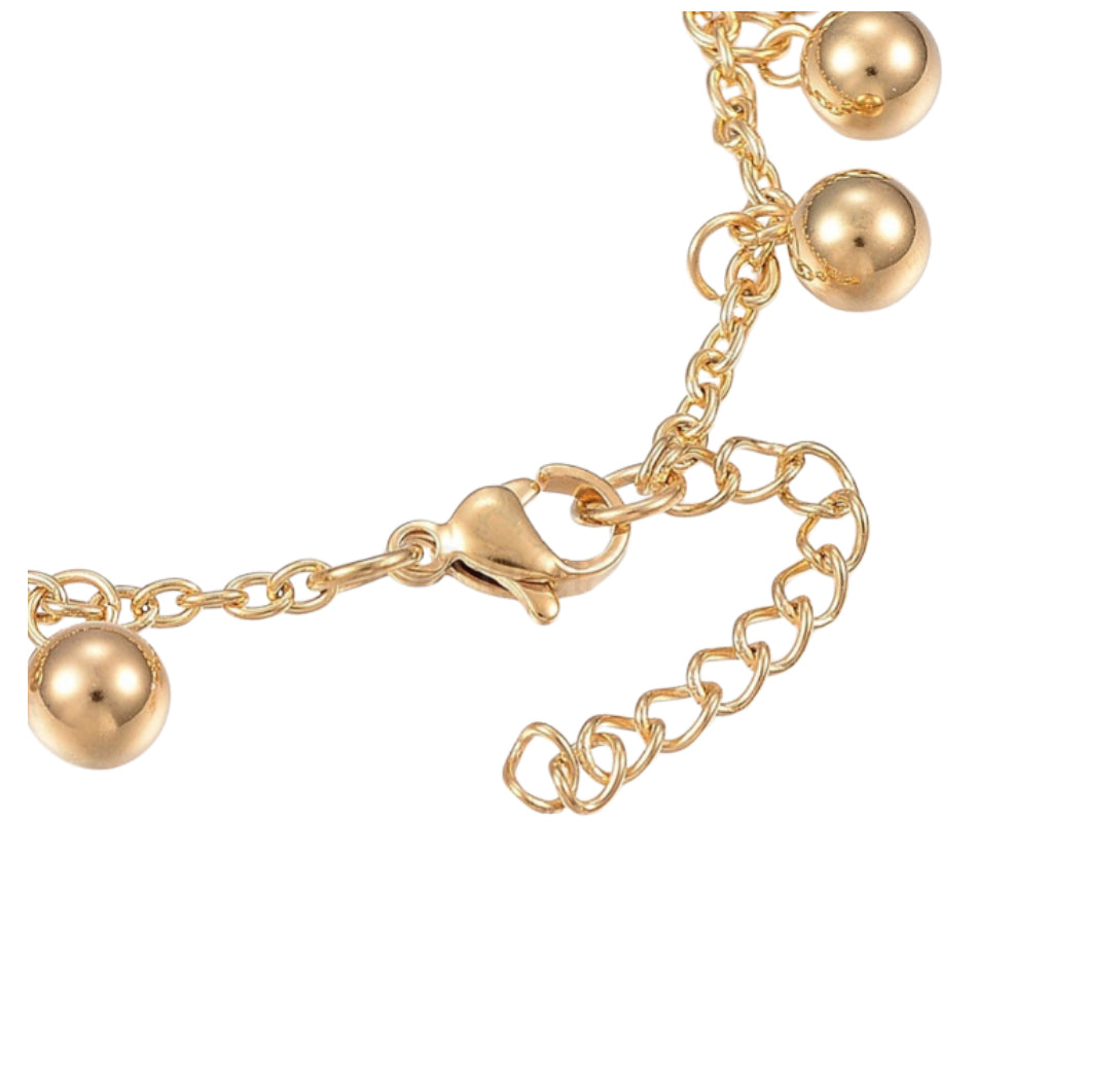 The Ball & Chain Anklet