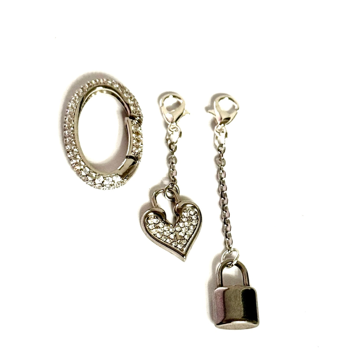 Sultry Silver Bikini Charm Sets