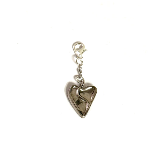 Wavy Heart Charm