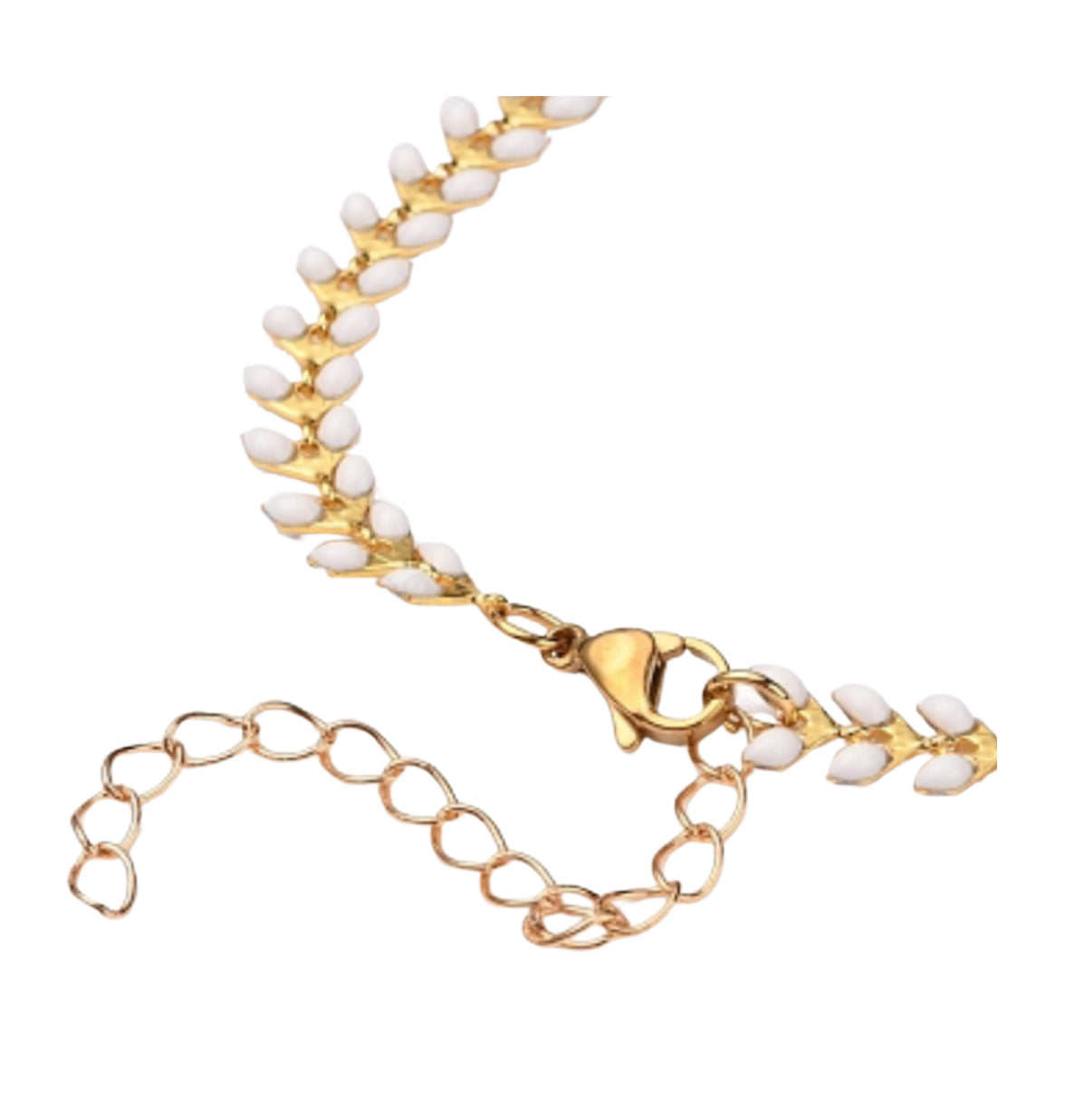 The White Fins Anklet